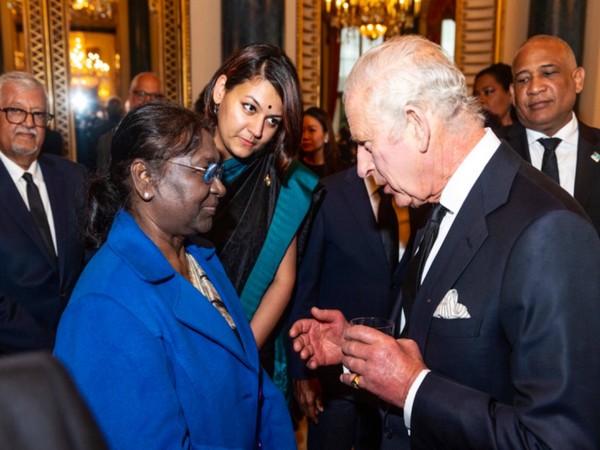 President Droupadi Murmu meets King Charles III at Buckingham Palace