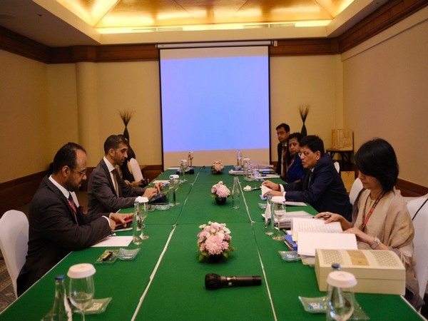 Union Minister Piyush Goyal meets with UAE counterpart on sidelines of G20 ministerial meet