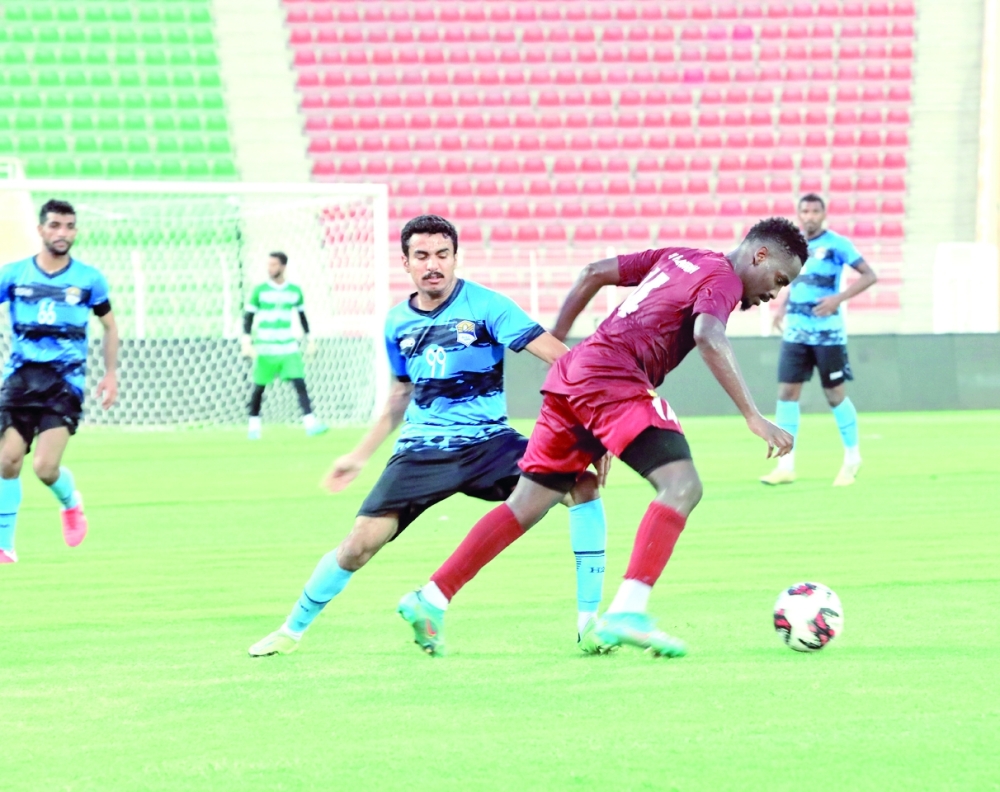عبري يرفع وتيرة استعداداته لــلقاء نزوى في افتتاح دوري الأولى