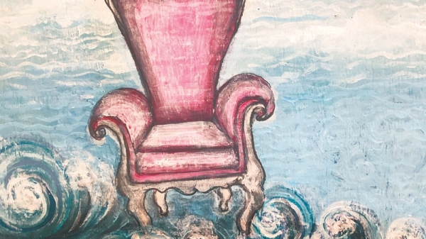 An artist ascending philosophy to throne