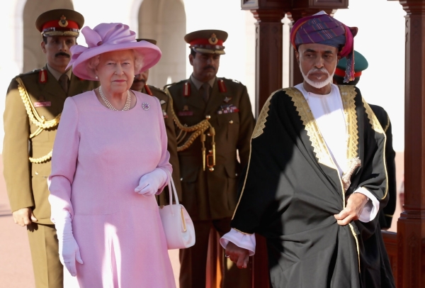 Queen Elizabeth II's visit to Oman in 2010
