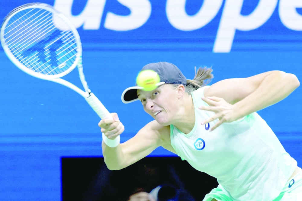 أمريكا المفتوحة للتنس :
شفيونتيك وأنس جابر وجها لوجه في النهائي