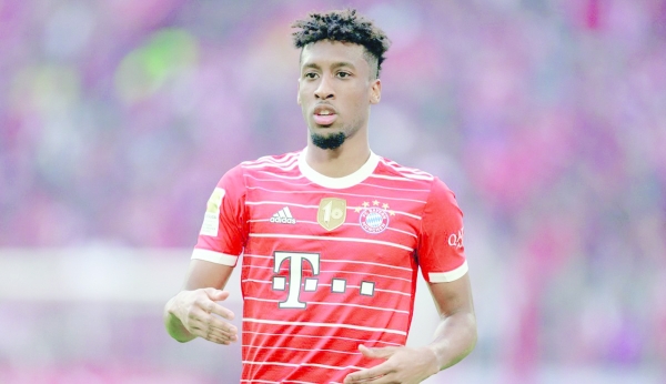 Muscle injury sidelines France winger Coman