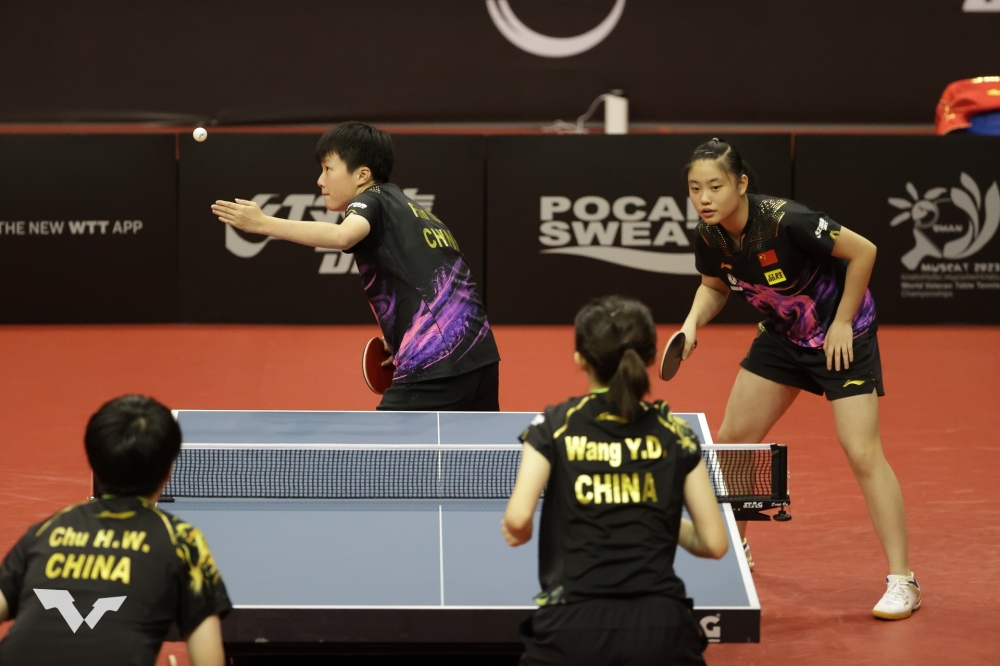 الصين تحتكر المراكز الأولى ببطولة عمان الدولية التنافسية لكرة الطاولة