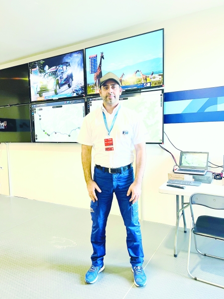 Oman’s Rashid officiates as safety delegate in Greece WRC Rally