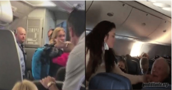 Woman gets 4 months after shoving flight attendant