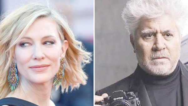 Almodovar withdraws from English film project with Blanchett