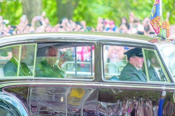 King Charles inherits untold riches and passes off his own empire