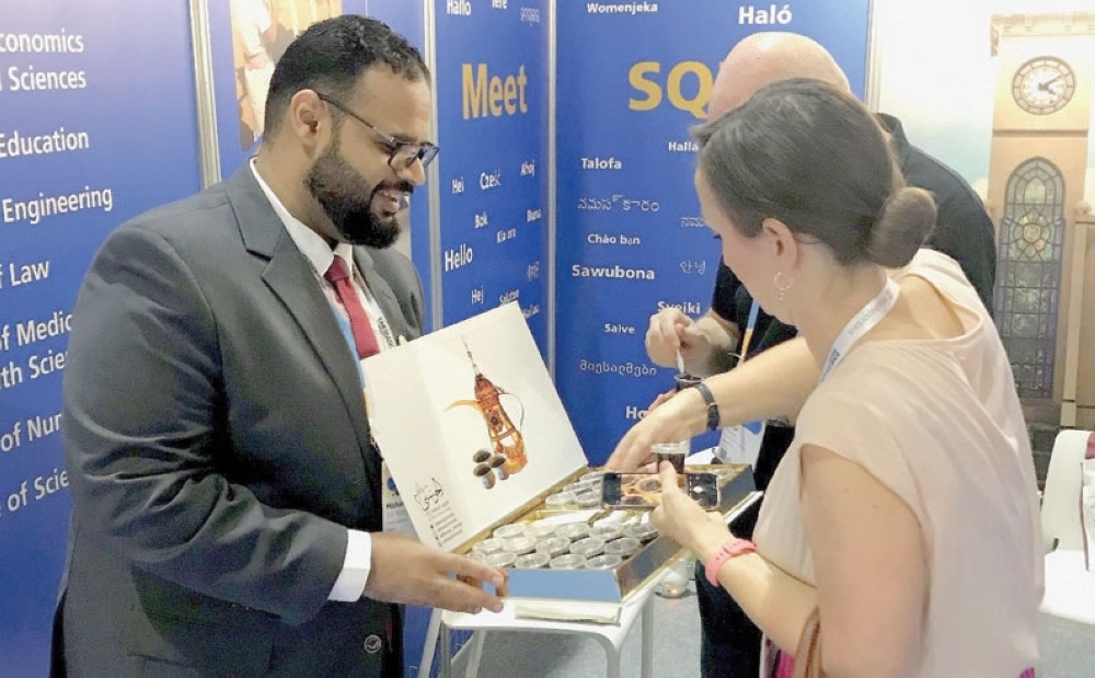 جامعة السلطان قابوس تبحث تعزيز الشراكة في المؤتمر الأوروبي للتعليم العالي