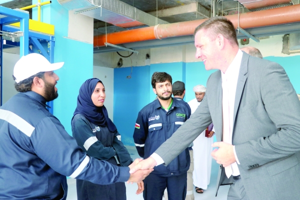 Sohar University hosts Davison Circulating Riser Arrival Ceremony