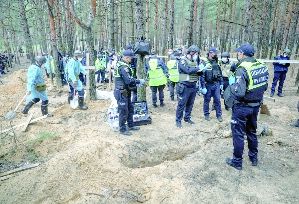 الأمم المتحدة تعتزم إرسال بعثة إلى أوكرانيا للتحقيق حول “مقابر جماعية” مزعومة