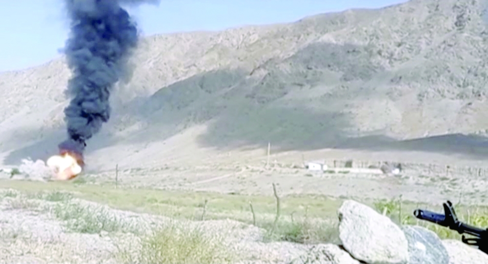 أوقع أكثر من 30 جريحا
هدنة بين قرغيزستان وطاجيكستان بعد تصعيد حدودي