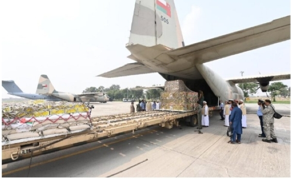Oman sends aid to flood-affected Pakistan