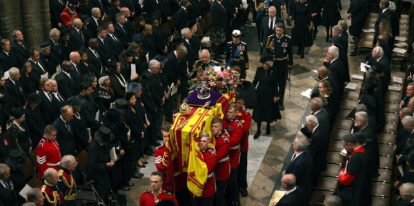 Delegated by HM, foreign minister participates in Queen’s funeral service