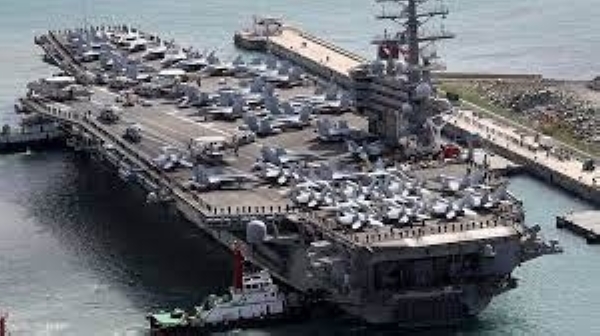 US aircraft carrier to visit S Korea for first time