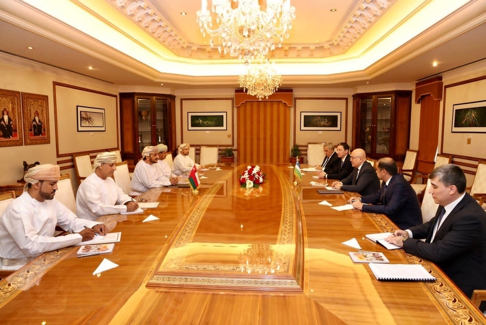 مشاورات سياسية بين سلطنة عُمان وأوزبكستان