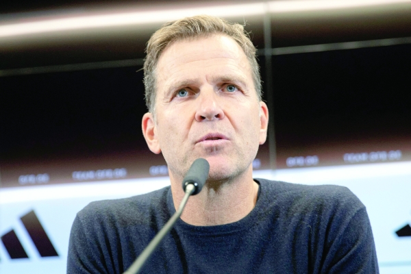 Germany's Bierhoff happy with Oman as final destination