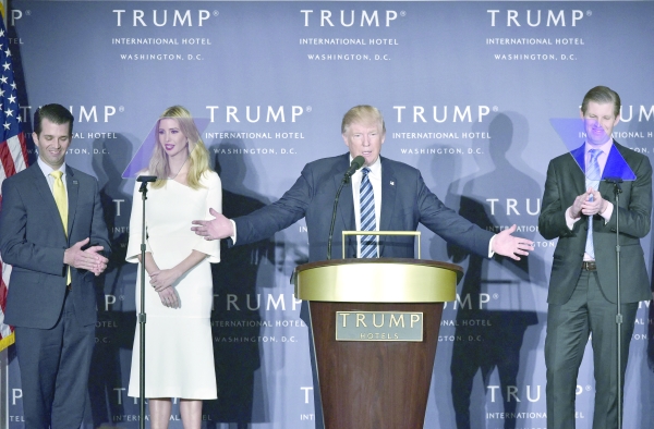 Trump, children sued for 'incredible' fraud in NY