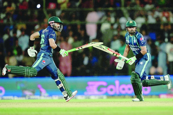 Record-breaking Rizwan, Azam shine