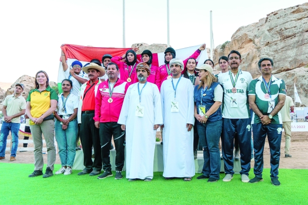 Oman women snatch seven medals in Jordan tent pegging