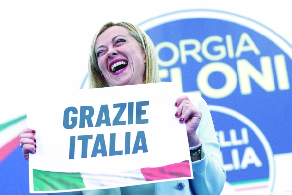 Victorious Meloni faces early test of Italy’s resolve on Russia