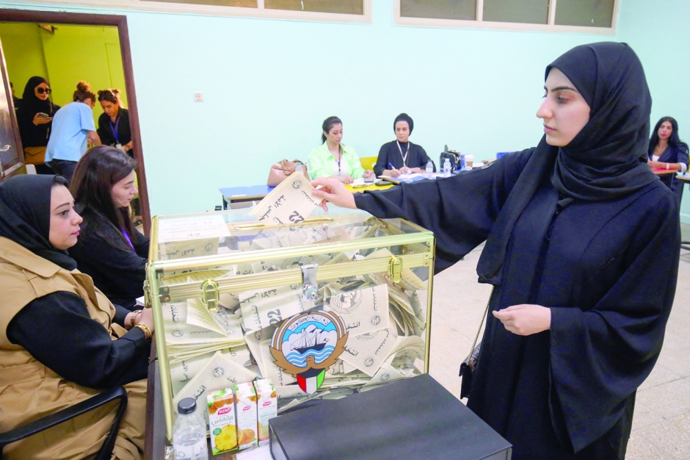 الكويتيون يرفعون شعار”إعادة تصحيح المسار” لتشكيل مجلس جديد للأمة