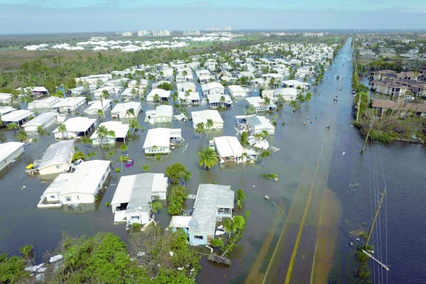 Hurricane Ian dumped 10% more rain due to climate change