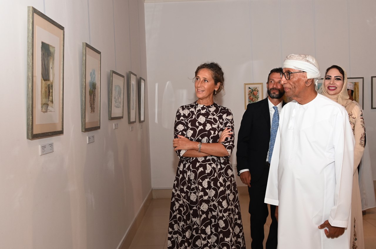 افتتاح معرض "مشاعر إيطالية في عُمان" ببيت الزبير 10 افتتاح معرض “مشاعر إيطالية في عُمان” ببيت الزبير