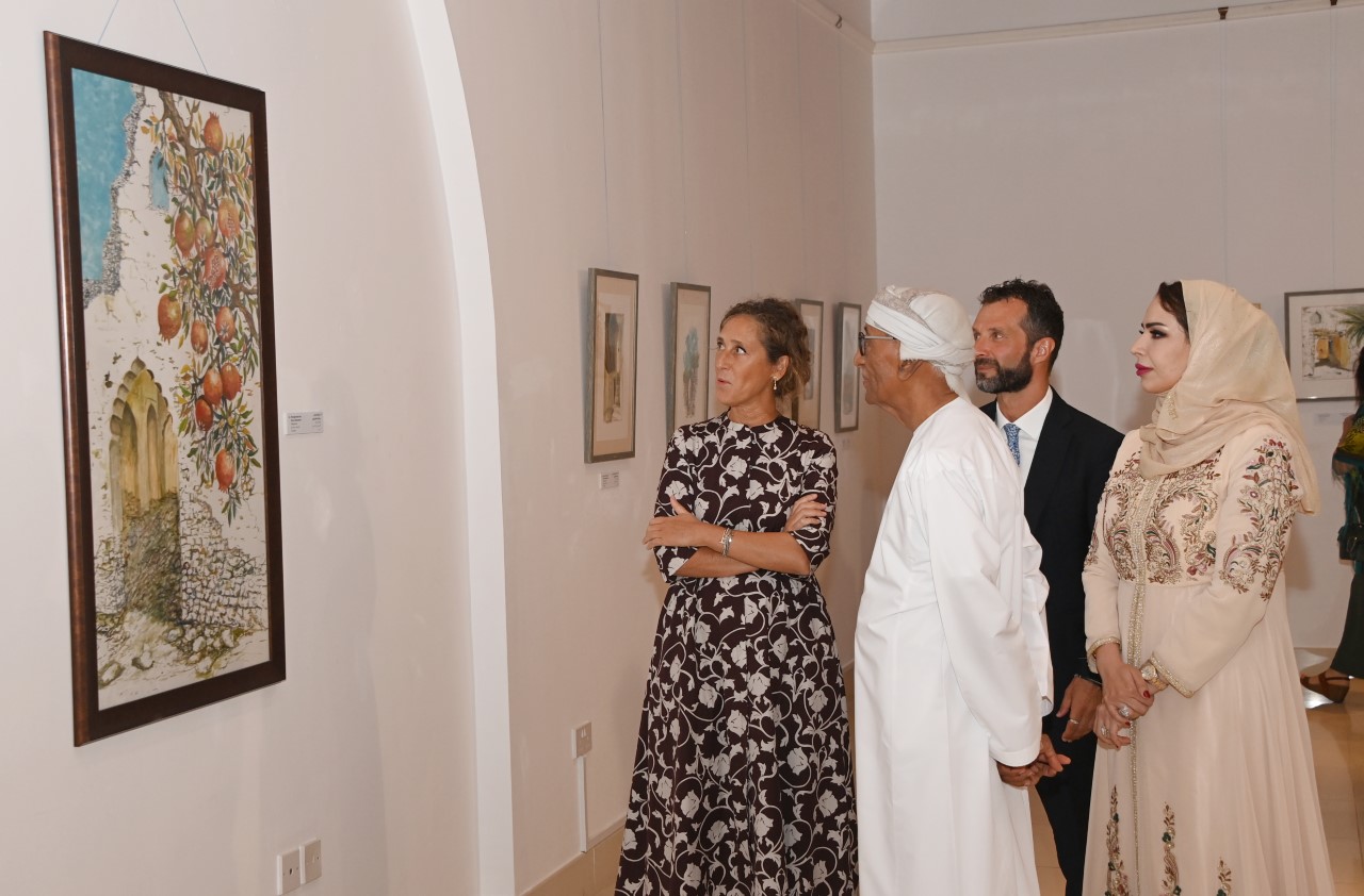 افتتاح معرض "مشاعر إيطالية في عُمان" ببيت الزبير 11 افتتاح معرض “مشاعر إيطالية في عُمان” ببيت الزبير