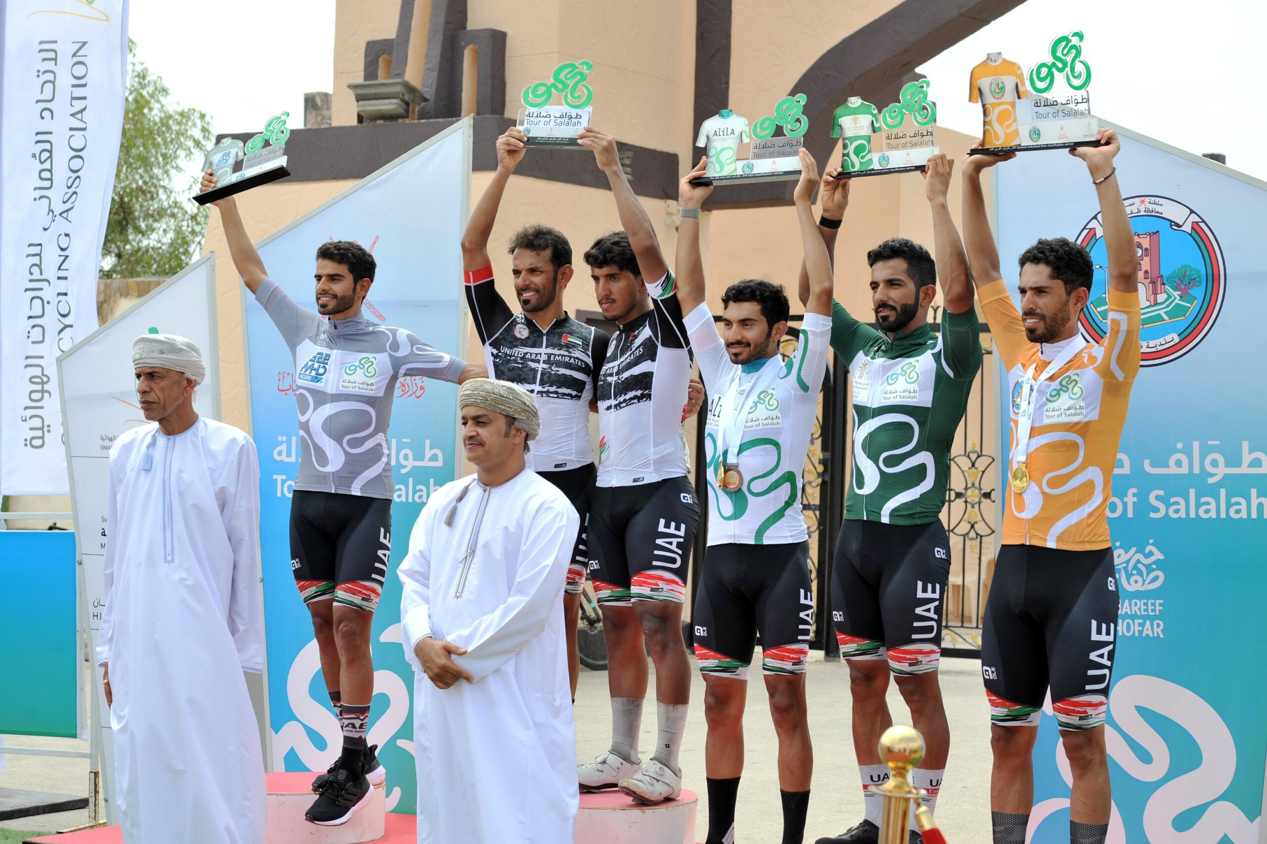 ختام سباق طوّاف صلالة للدراجات الهوائية بمحافظة ظفار