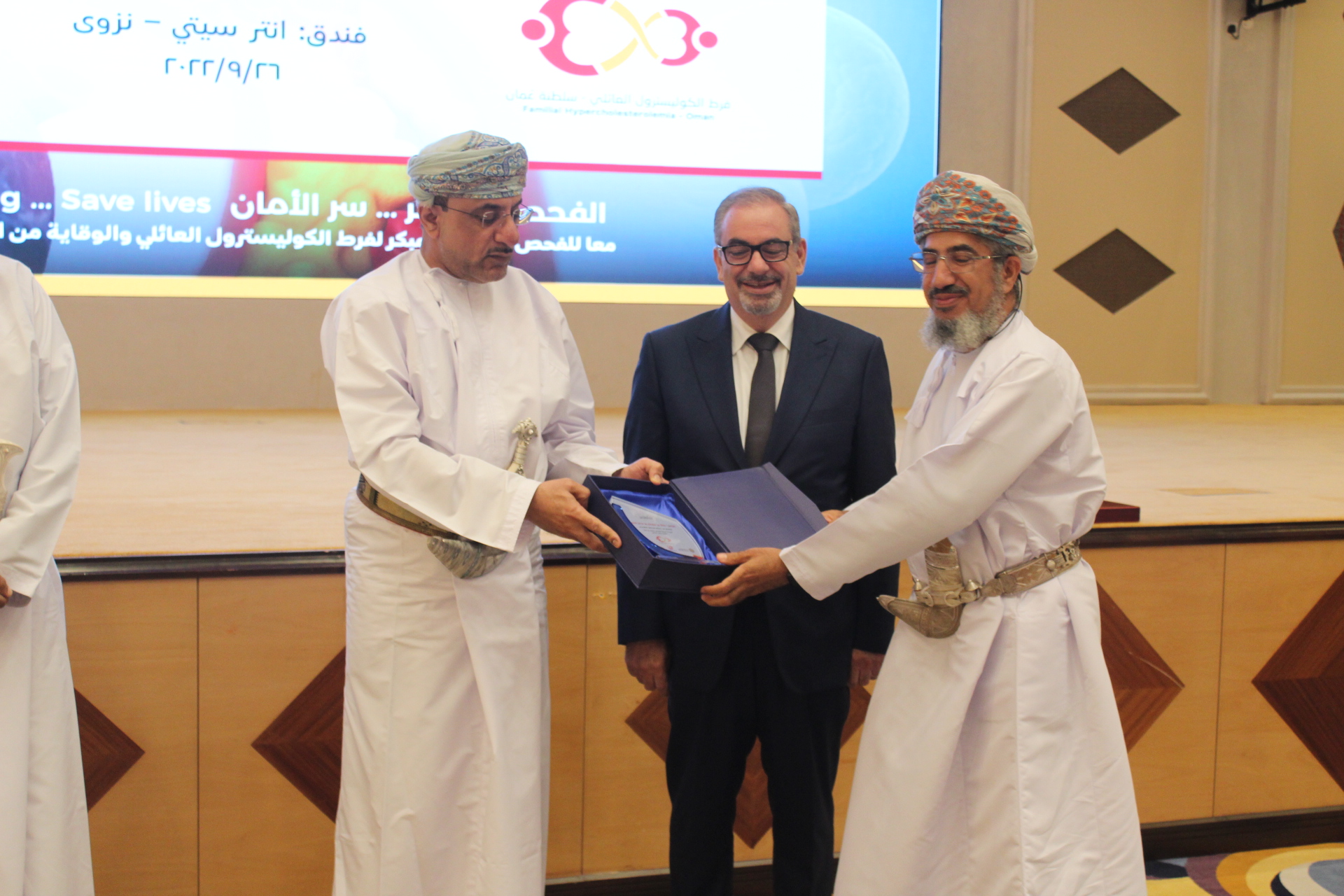 تدشين العيادة البحثية للكشف المبكر عن مرض الكوليسترول بمحافظة الداخلية