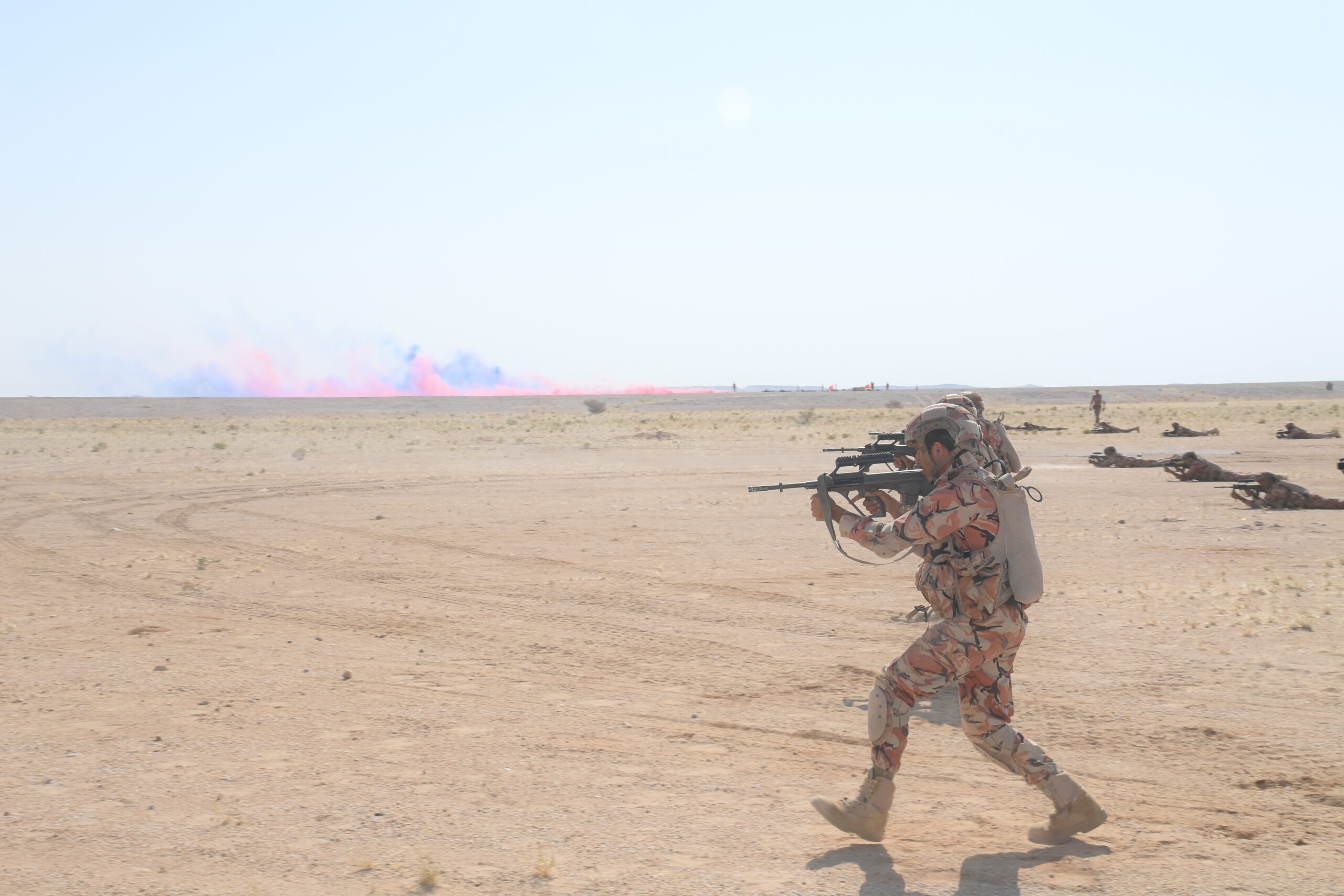 البيان العملي للضباط المرشحين بكلية السُّلطان قابوس العسكرية