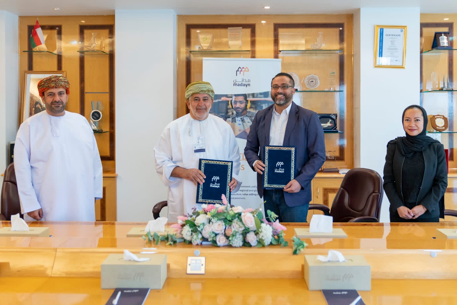 مدائن توقّع برنامج تعاون مع منصة “إيثيس إكس” لتقديم حلول الدعم المالي والتمويل