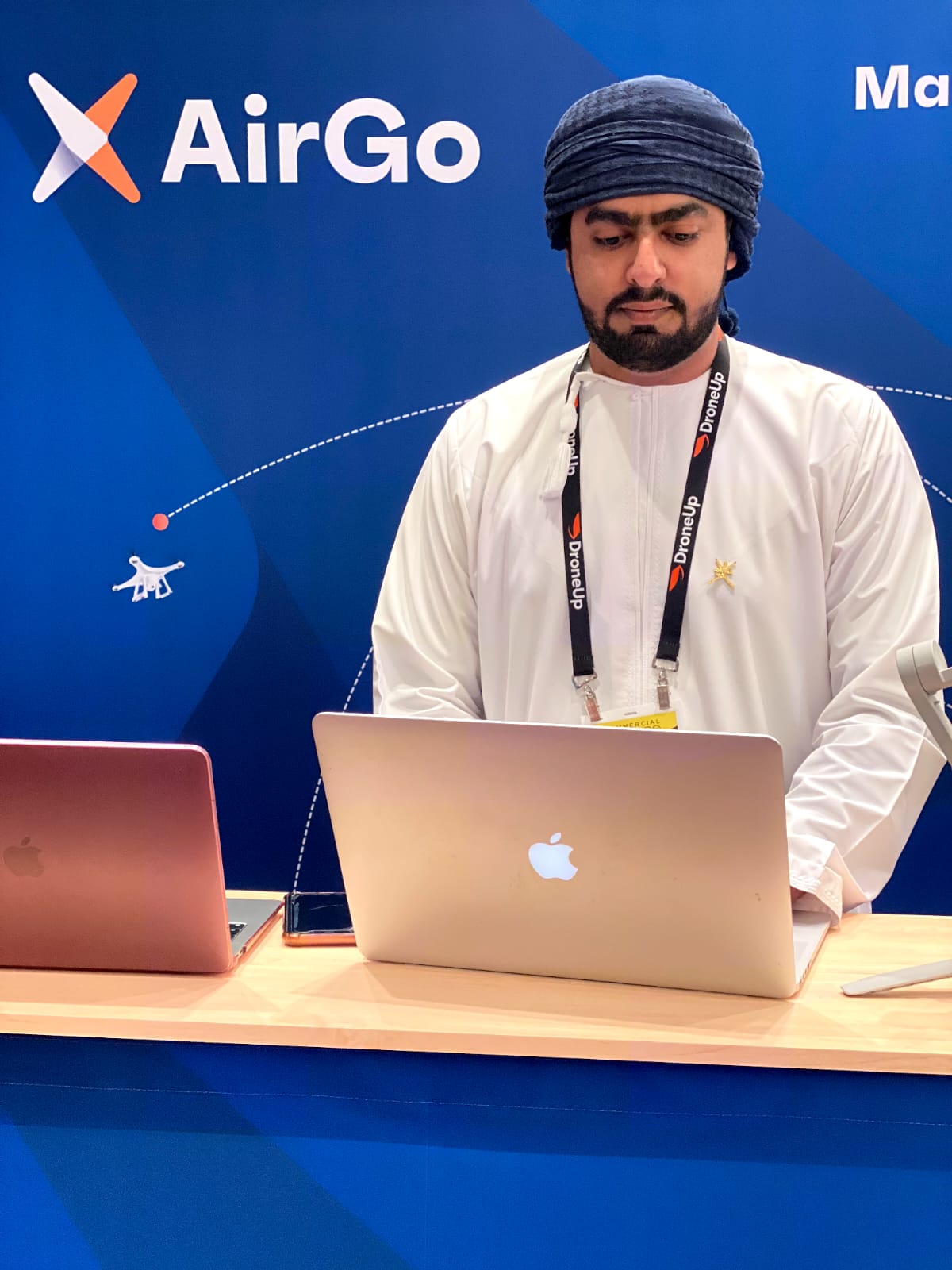 تحلق”  AirGo   ”  بعمان في المعارض الأمريكية