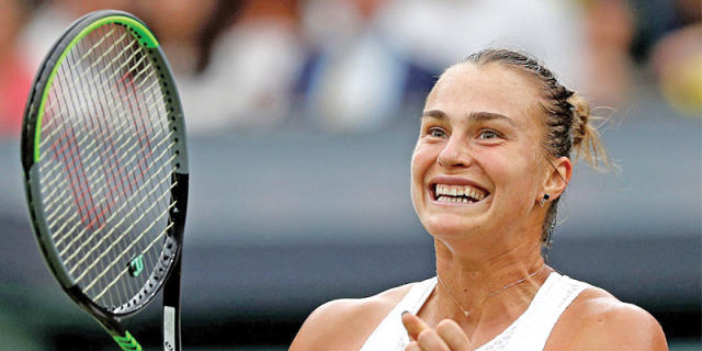 أرينا سابالينكا البيلاروسية تصل إلى نصف النهائي في بطولة الولايات المتحدة المفتوحة