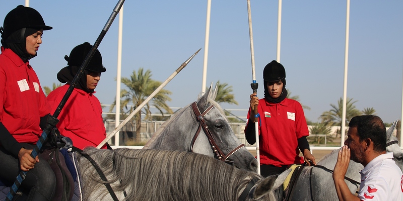 المنتخب الوطني النسائي لالتقاط الأوتاد يستعد للمشاركة بالأردن