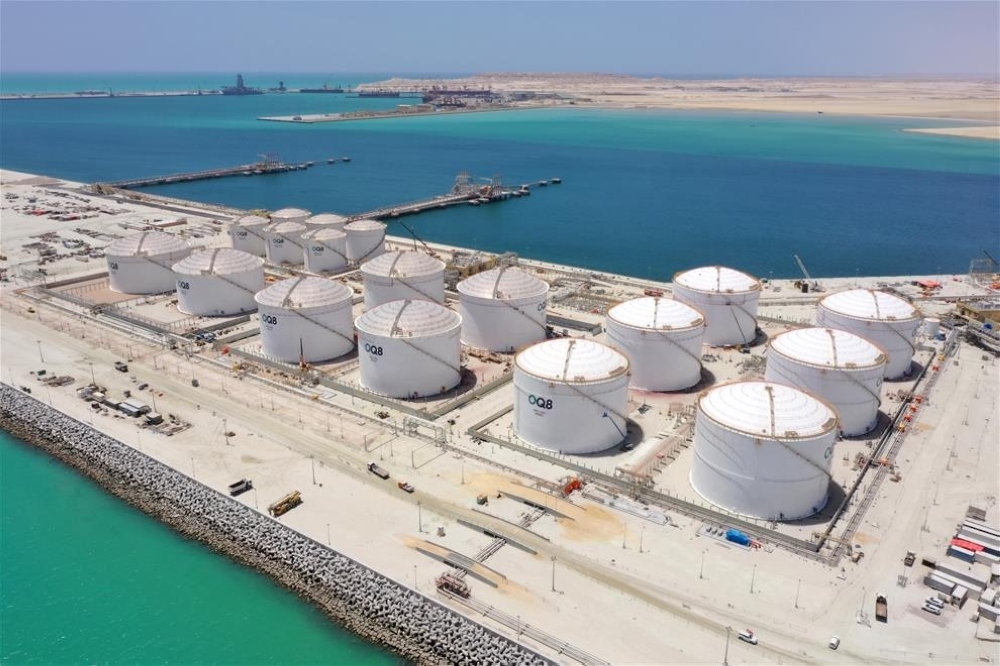 1ر33 بالمائة نسبة انخفاض إجمالي منتجات المصافي والصناعات البترولية في سلطنة عُمان