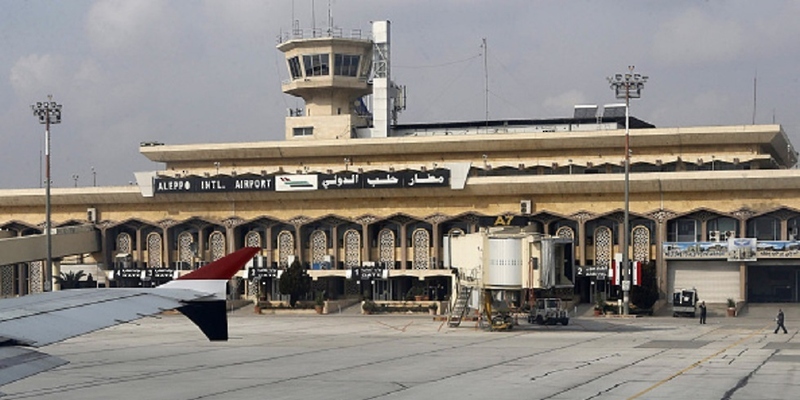 استئناف حركة الملاحة في مطار حلب السوري