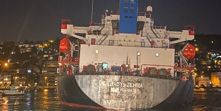 استئناف حركة الملاحة بعد تعليقها مؤقتًا في مضيق البوسفور