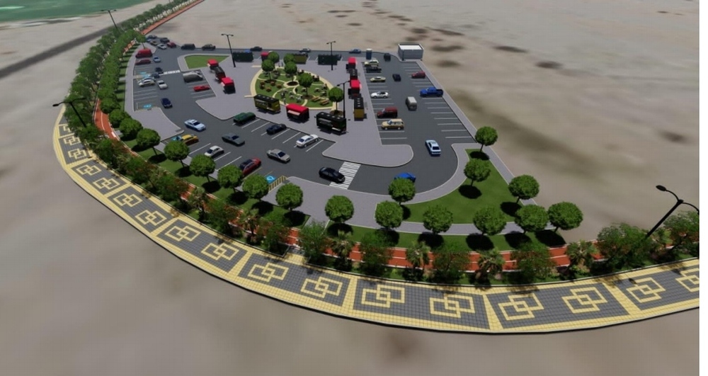 بلدية مسقط تنفذ مشروعًا لإنشاء ممشىً  بالعامرات