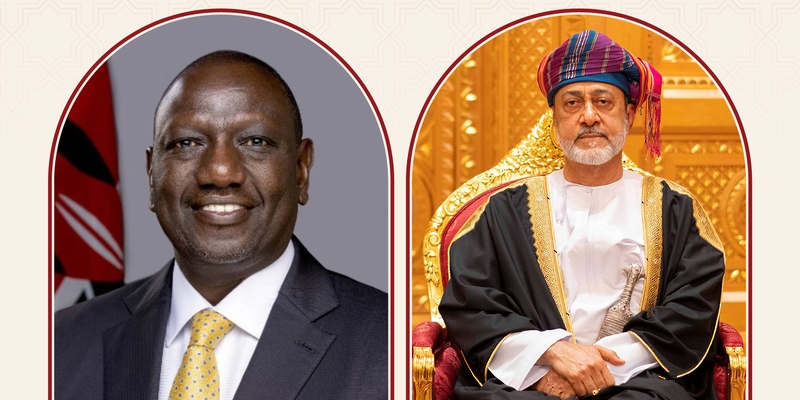 جلالةُ السُّلطان يهنّئ رئيس كينيا الجديد