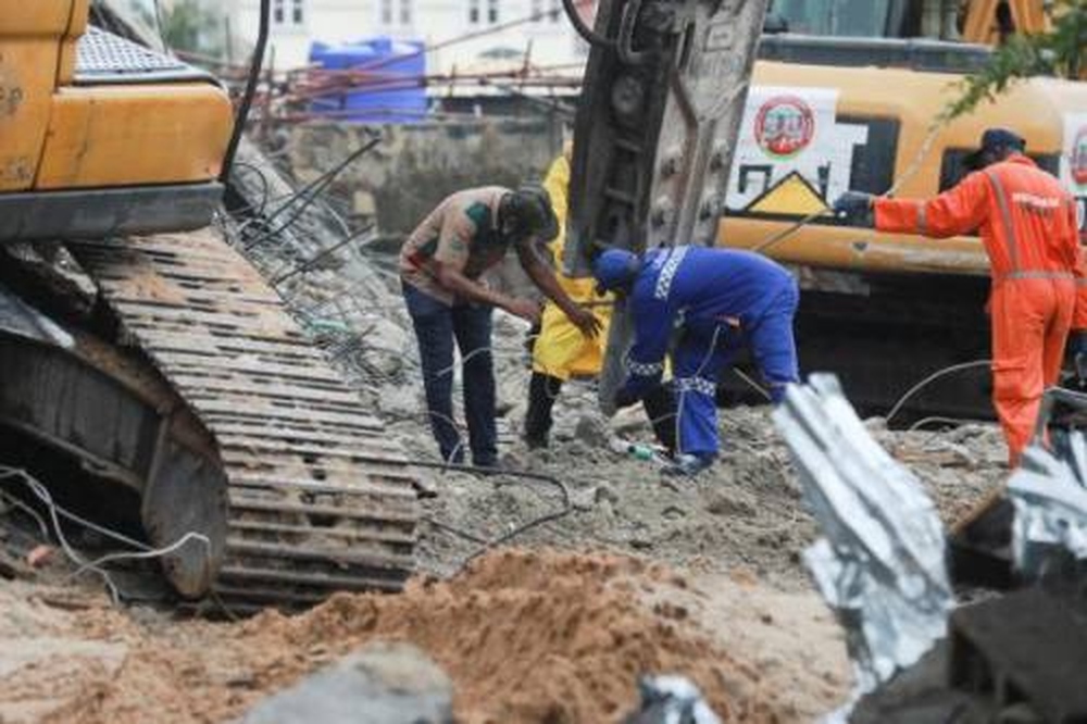 مصرع شخصين في انهيار مبنى في لاجوس النيجيرية