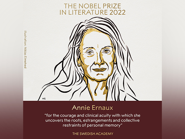 French writer Annie Ernaux awarded 2022 Nobel Prize in literature