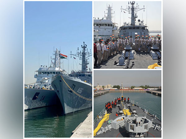 Indian Navy’s first training squadron in Kuwait