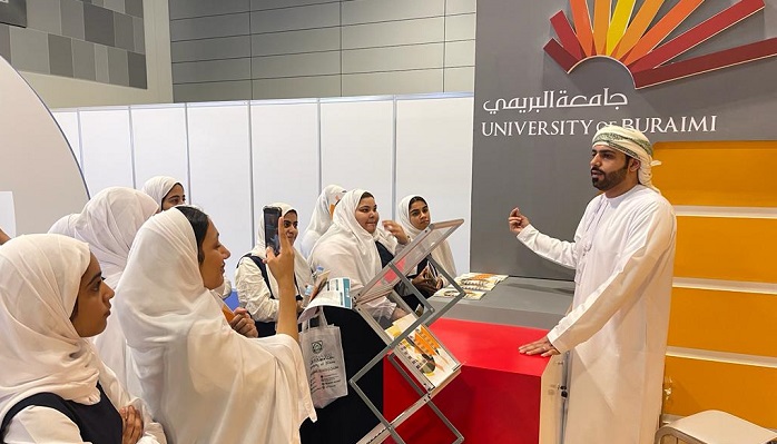 As part of its Annual plan to participate in Educational Exhibitions, University of Buraimi participates in Edu track Oman 2022.