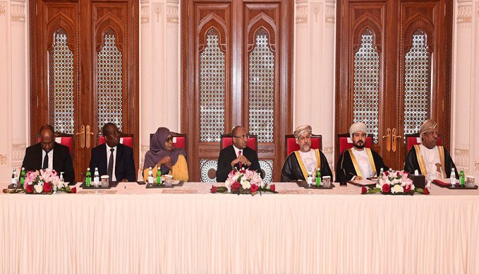 President of Zanzibar meets Omani and Zanzibar businessmen