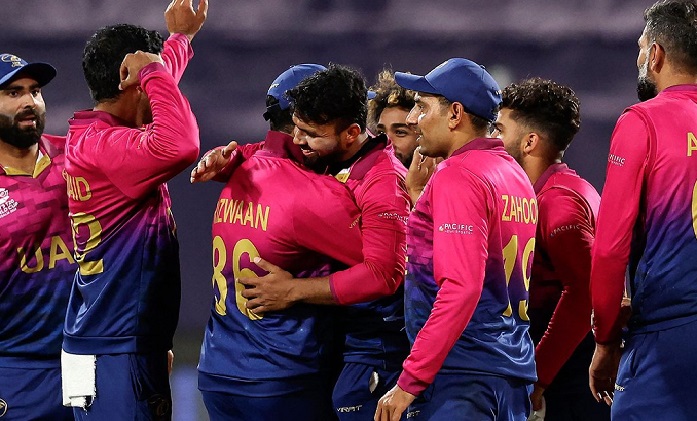 Great moment for UAE cricket: Skipper Rizwan after seven-run win over Namibia in T20 World Cup