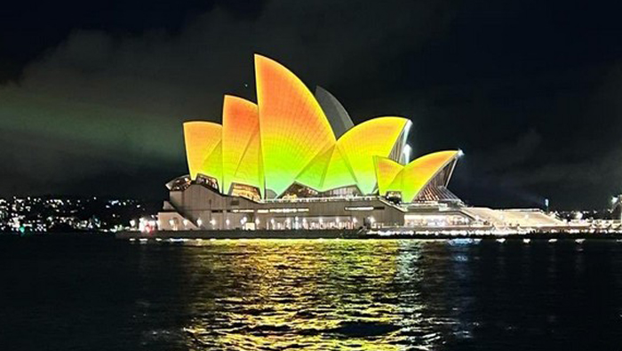 Sydney Opera House lights up on Diwali after a ‘Viraat’ Sunday