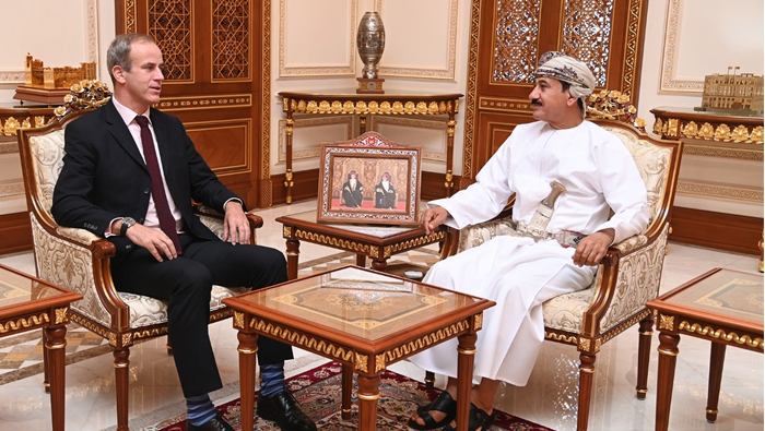 Royal Office Minister receives UK Ambassador
