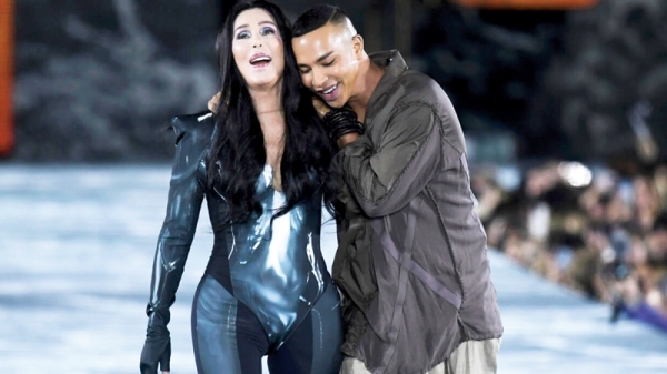 Balmain turns fashion show into music fest featuring Cher